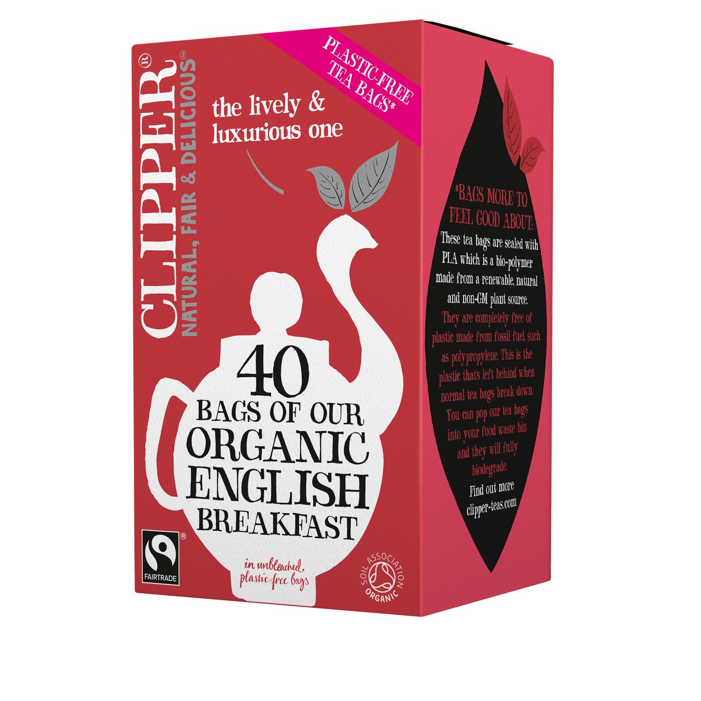Clipper FTO English Breakfast Tea 40s