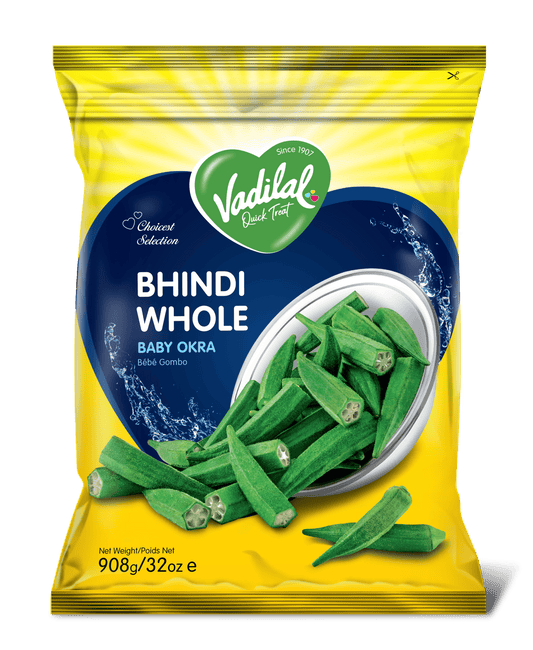 Vadilal Bhindi Whole (Baby Okra) 908g