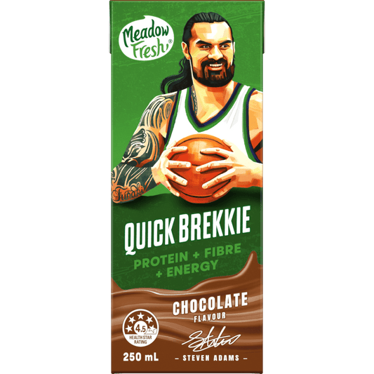 Meadow Fresh UHT Milk Quick Brekkie Chocolate 250ml