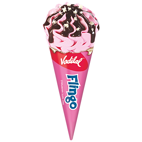 Vadilal Strawberry Ice Cream 1 LTR