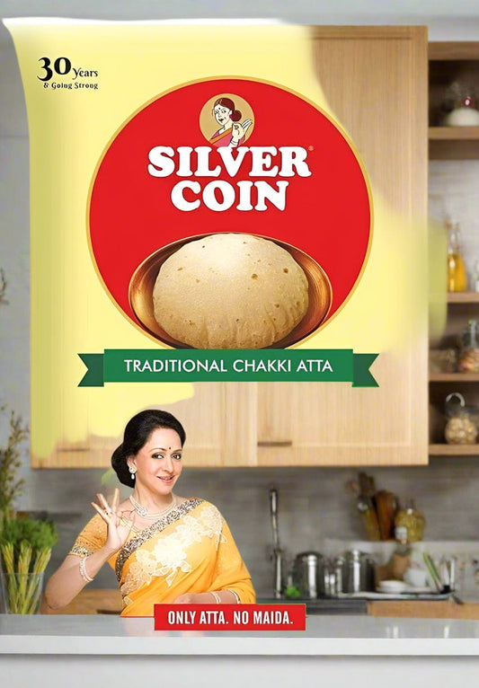 Silver Coin Chakki Atta 10kg