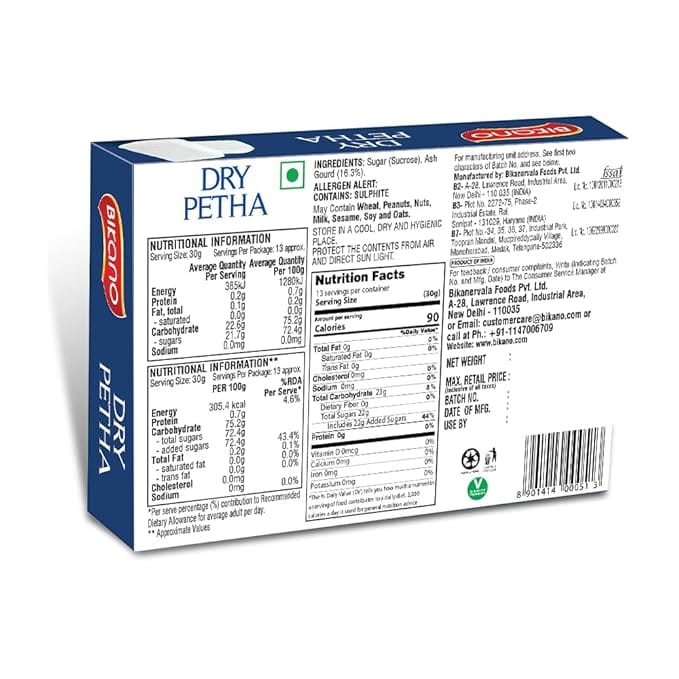 Bikano Dry Petha 400g