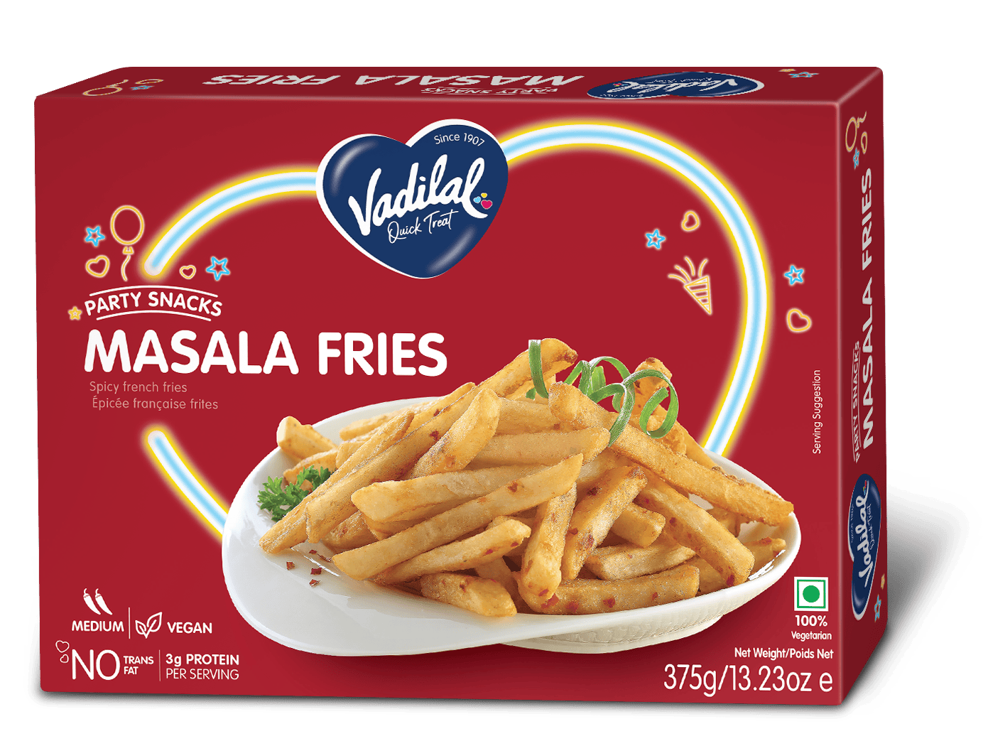 Vadilal Masala Fries 375g