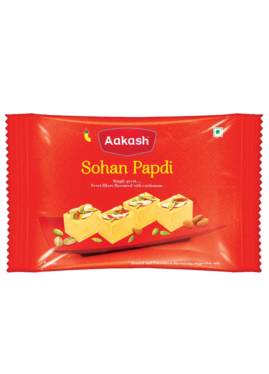 Aakash Sohan Papdi Blue 400g