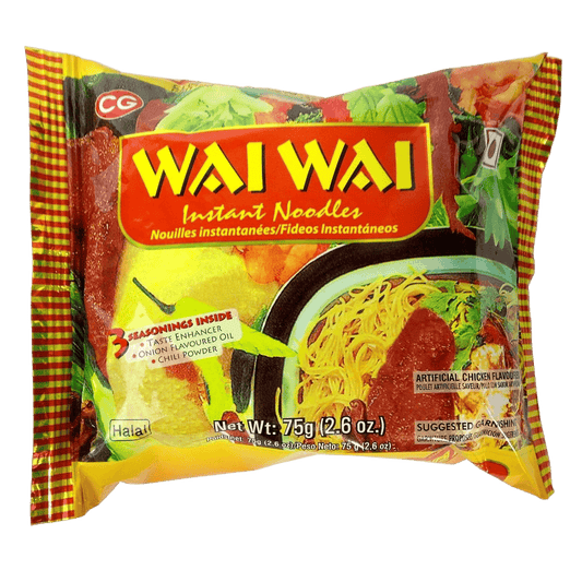 Wai Wai Chicken Noodles 70g