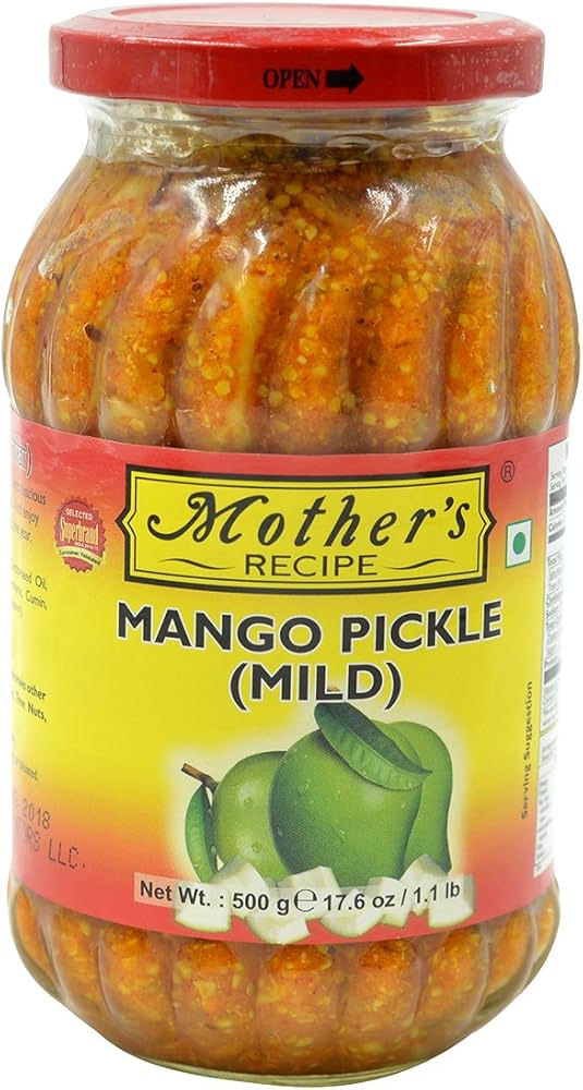 Mothers Recipe Mango Pickle Mild 500g