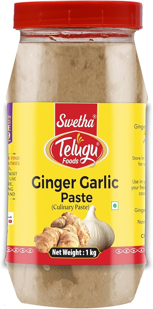 Telugu Ginger Garlic Paste 1kg