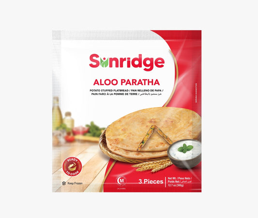 Paratha Aloo(Potato Filling) 120g x 3Pcs (Sunridge)