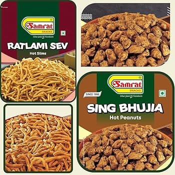 Nature's Bazaar Ratlami Bhujia (Masala Peanut) 225g