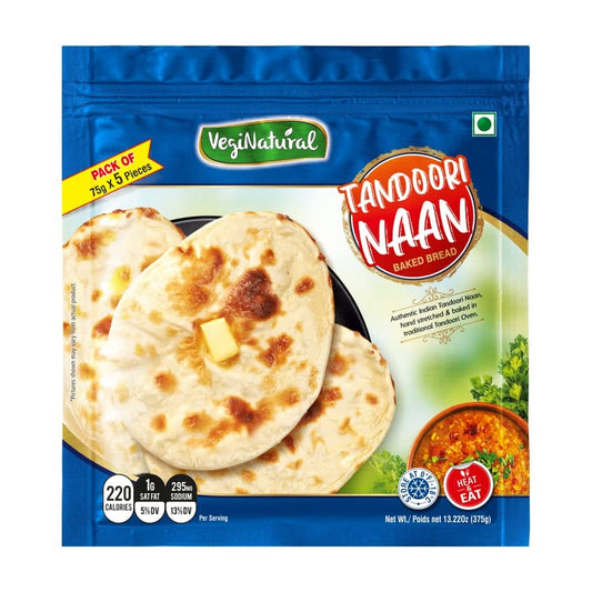 Plain/Tandoori Naan 80g x 5
