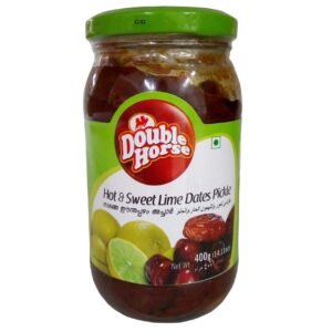 Double Horse Hot & Sweet Lime dates pickle 400 g