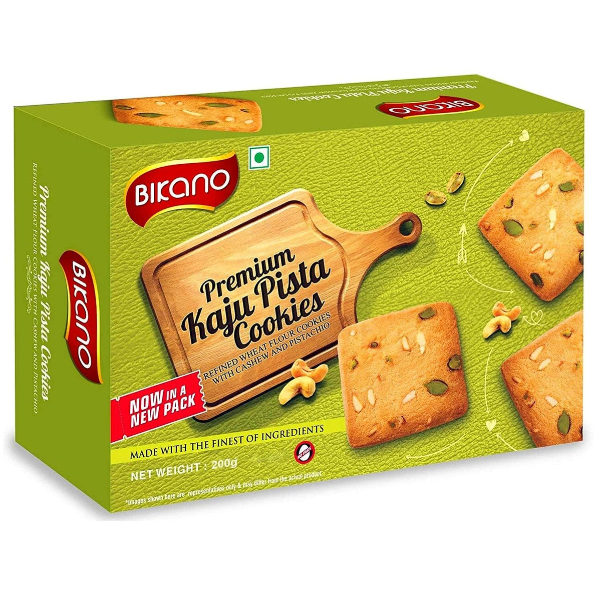 Bikano Cashew Pistachio Cookies-200g