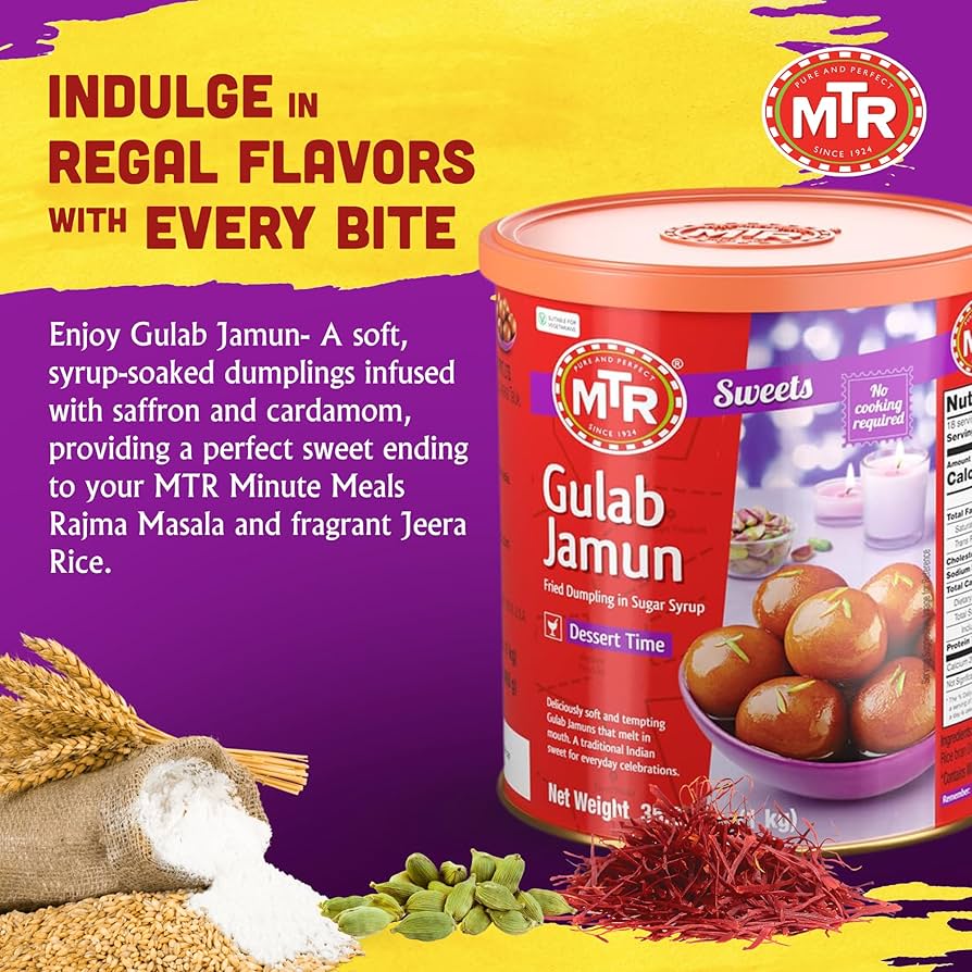 MTR Gulab Jamun(Pcs-18)
