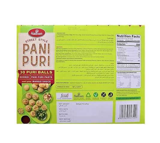 Haldirams Panipuri 360g