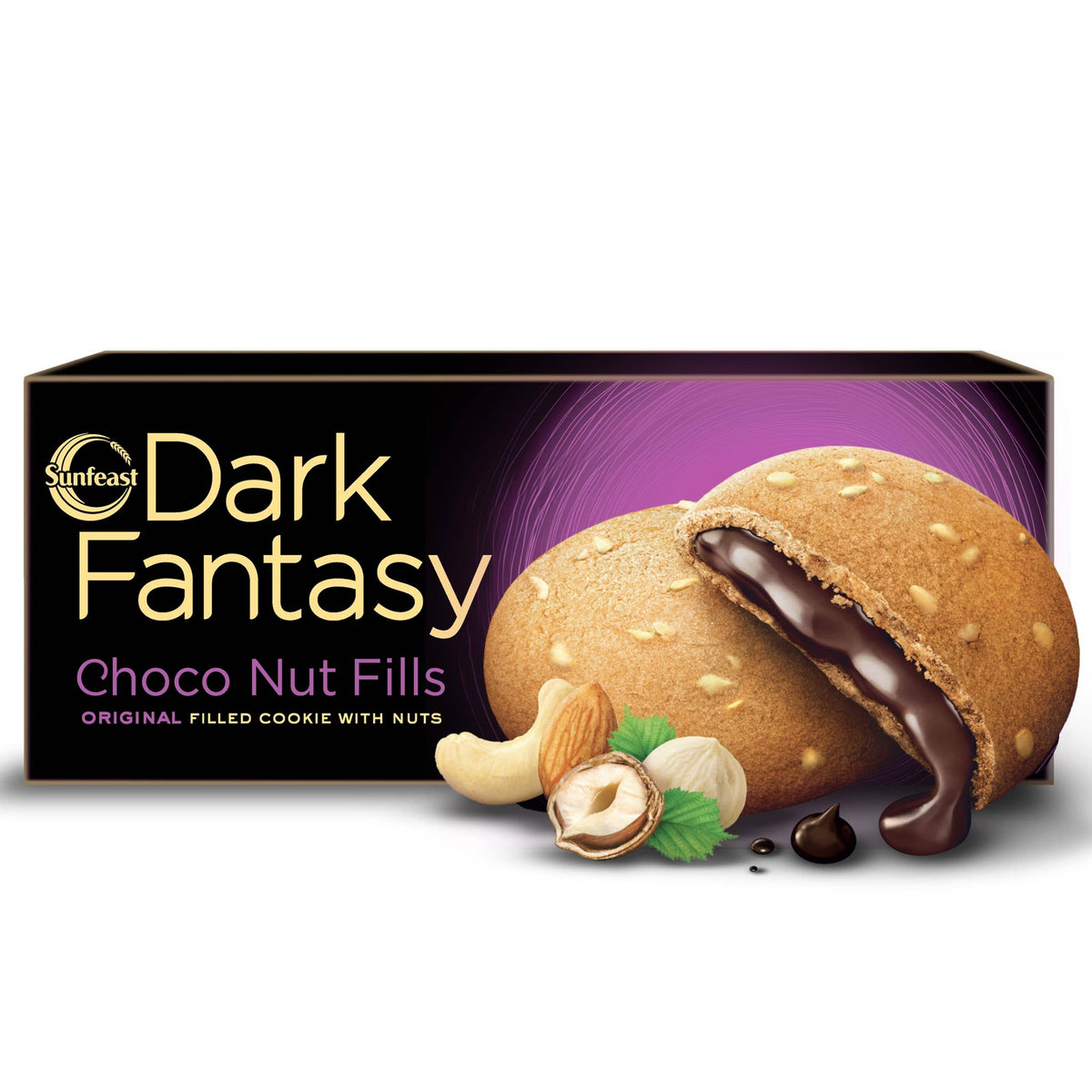 Sunfeast Dark Fantasy Choco Nut Fills 75g