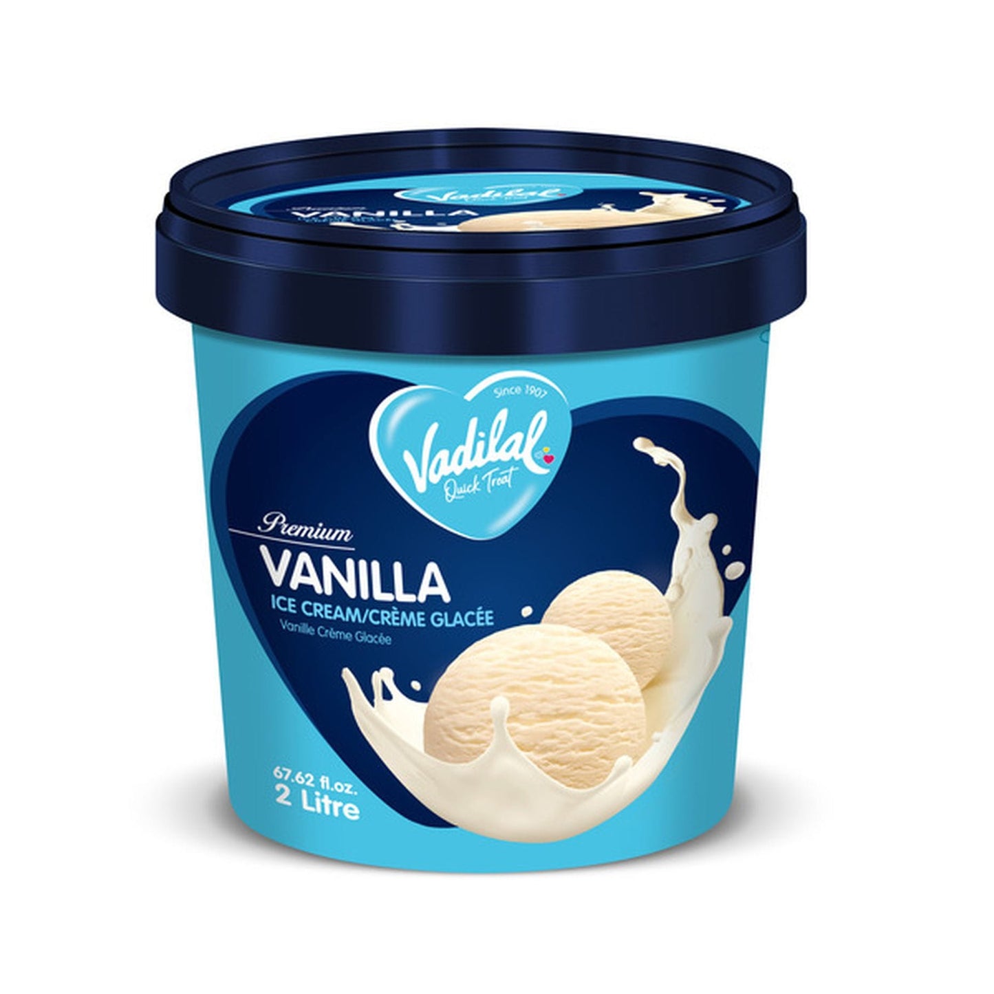 Vadilal Vanilla Ice Cream 2L