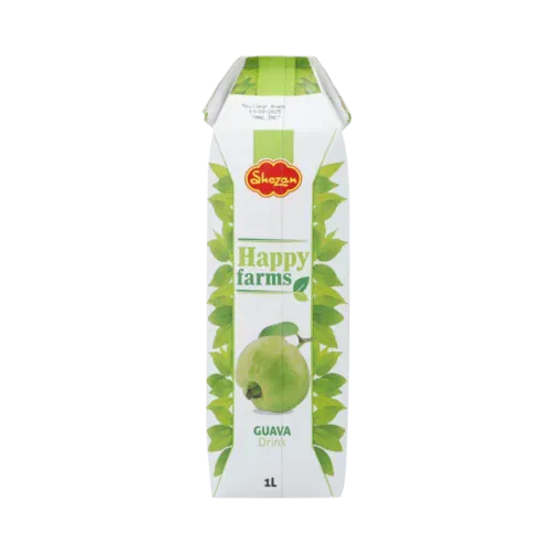 Shezan Happy Farms Guava Nectar Juice - 1 L Tetra Pack