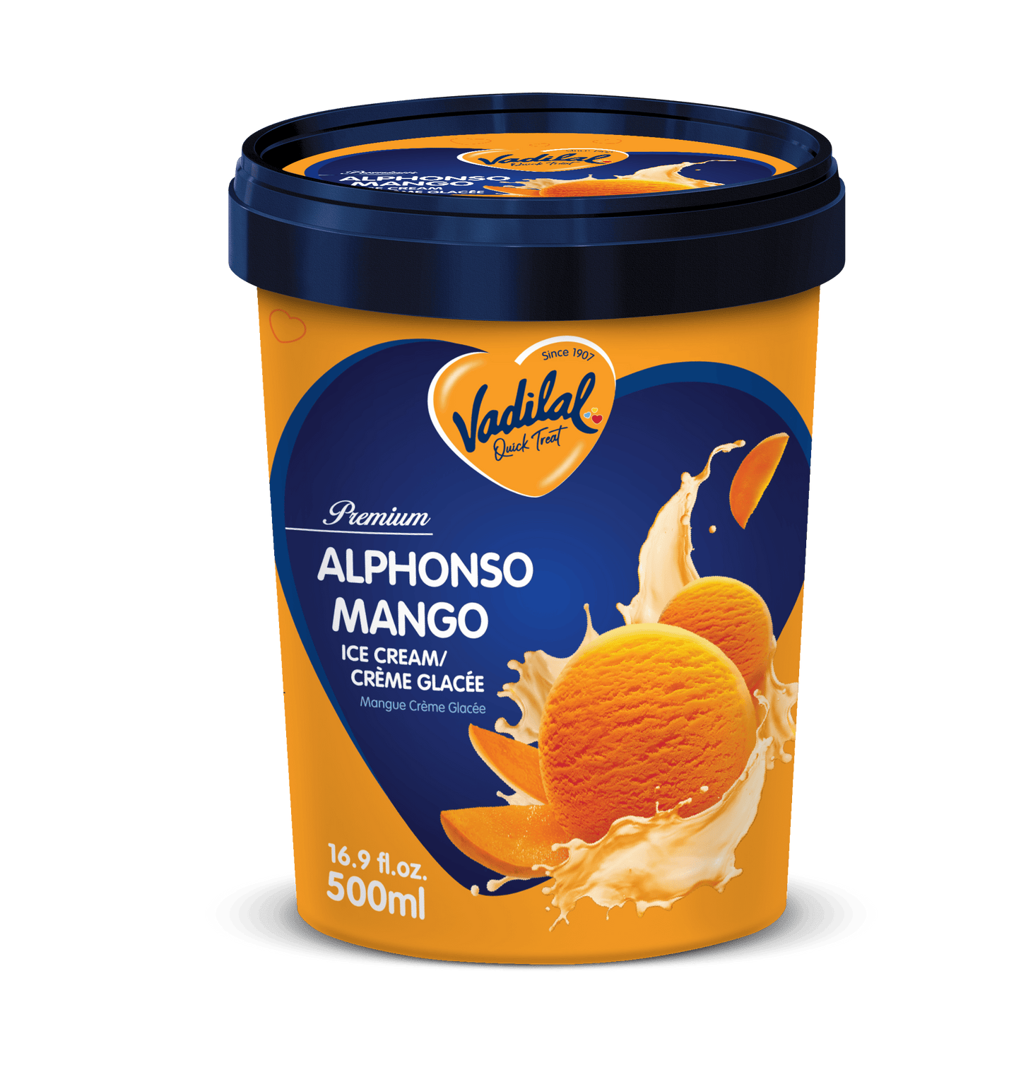 Vadilal Alphonso Mango Ice Cream 500ml