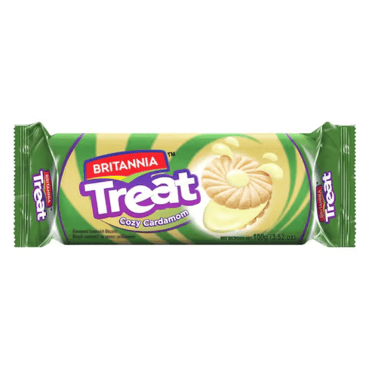 Britannia Treat Cream Elaichi 100g