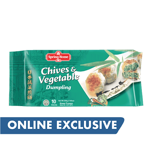 Spring Home Chives & Vegetable Dumpling   10pc x 20g