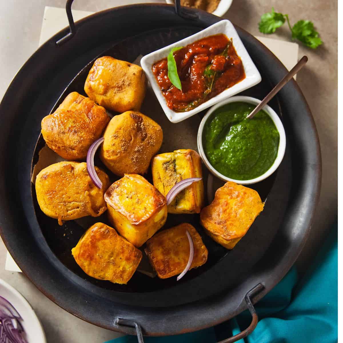 Indine Paneer Pakora Green Chutney 40G x 20PCS