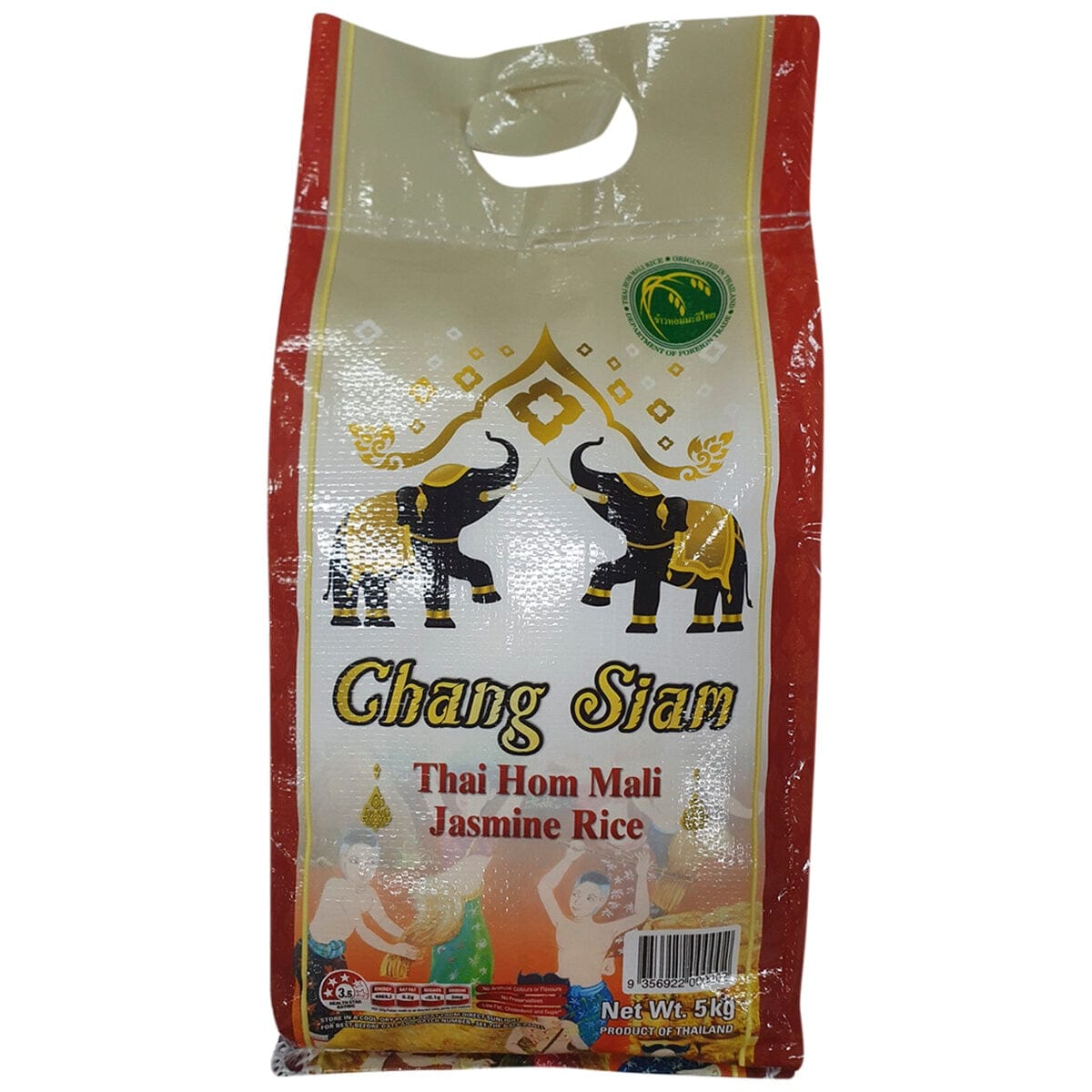 Chang Siam Thai Hm Jasmine Rice 5Kg