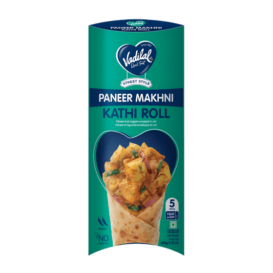 Vadilal Paneer Makhani Kathi Roll 200g