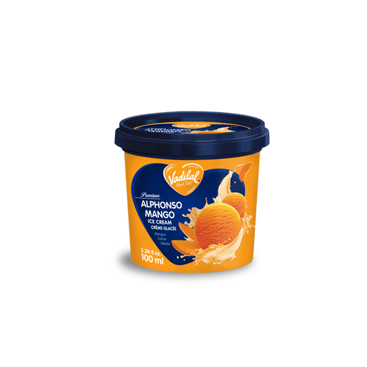 Vadilal Alphonso Mango Ice Cream 100ml Tub