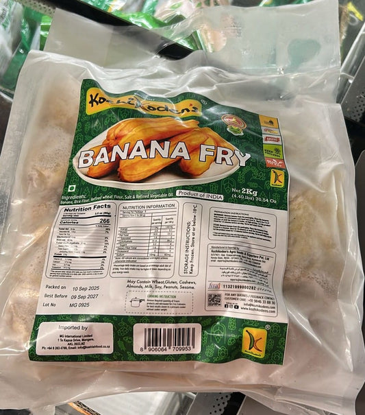 Frozen Banana Fry 2Kg(1Kgx2) (Kozhikoden)