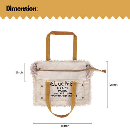 Qyom Bag White - SEL de MER