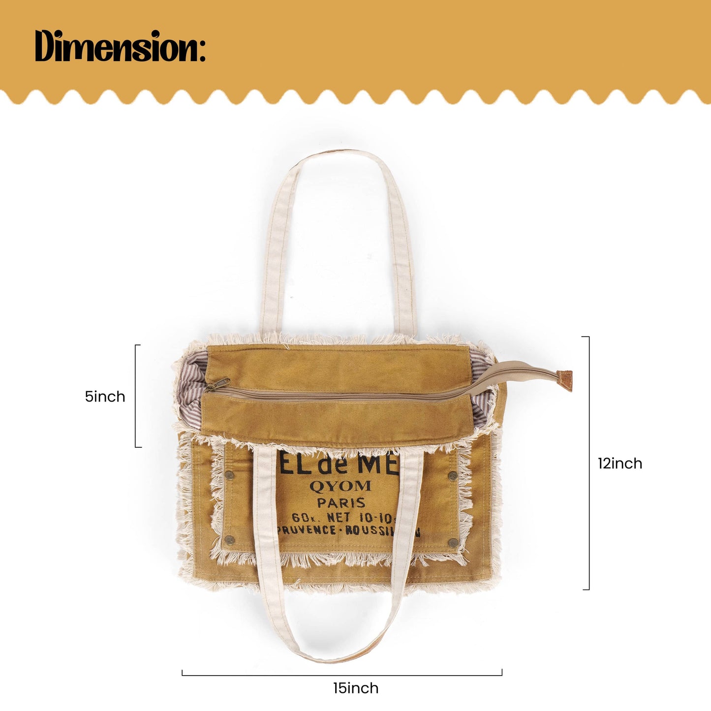 Qyom Bag Brown - SEL de MER