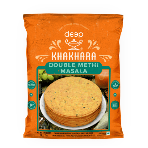 Double Methi Masala Khakhra 200g (Deep)