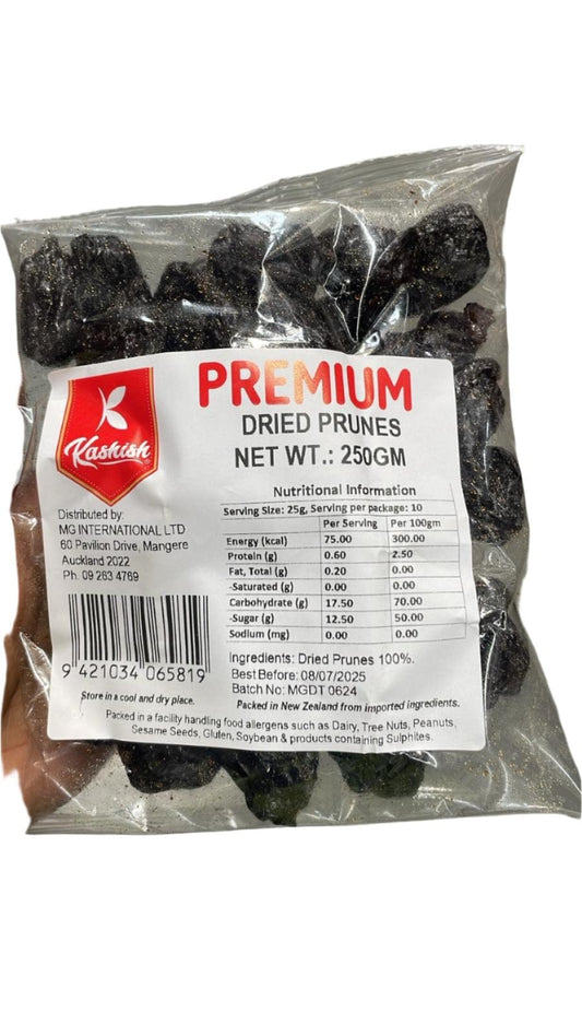 Kashish Dried Plums (Prunes) 250g