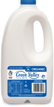Green Valley Organic Dark Blue 3.3% Fat Milk 2L