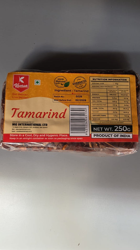 Kashish Seedless Tamarind (Imli) 250 g
