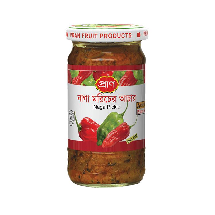 Naga Chilli Pickle 400g (Pran)