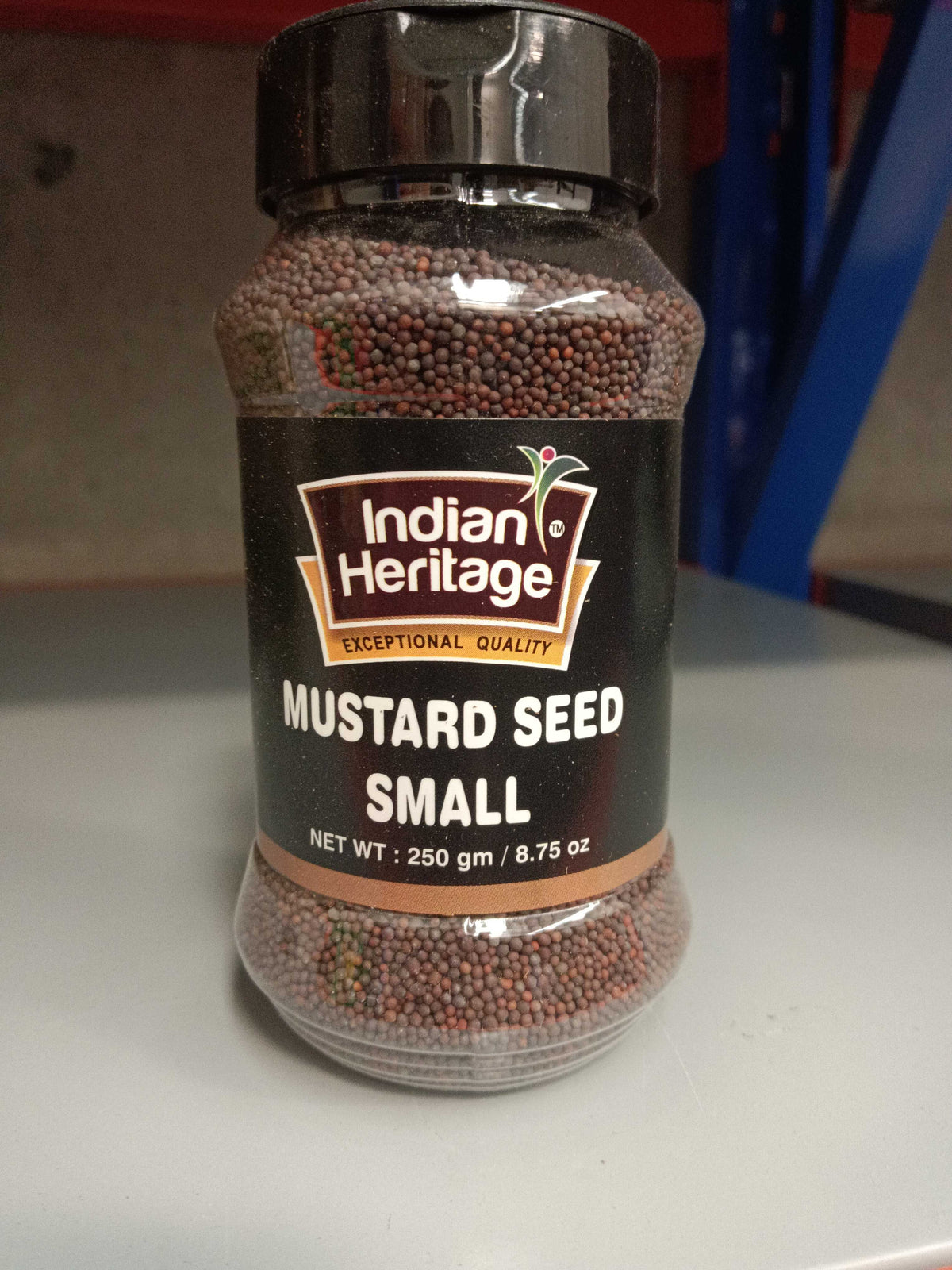 Jar Mustard Seeds Small 250g (Indian Heritage)