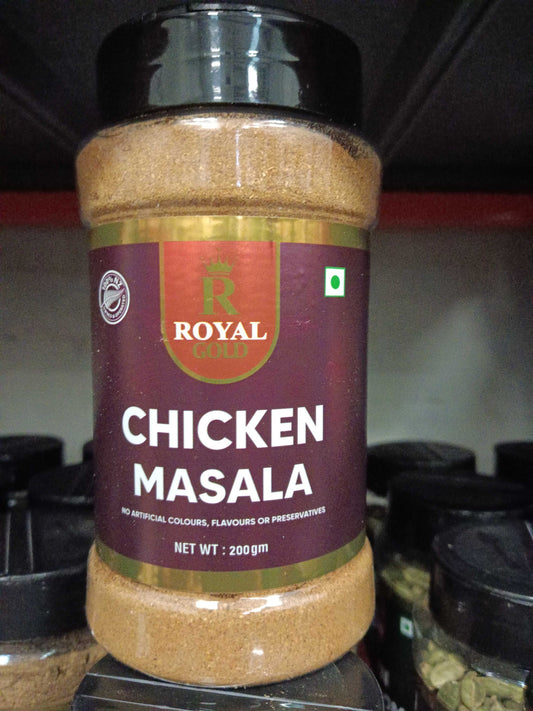 Royal Gold Chicken Masala 200g Jar