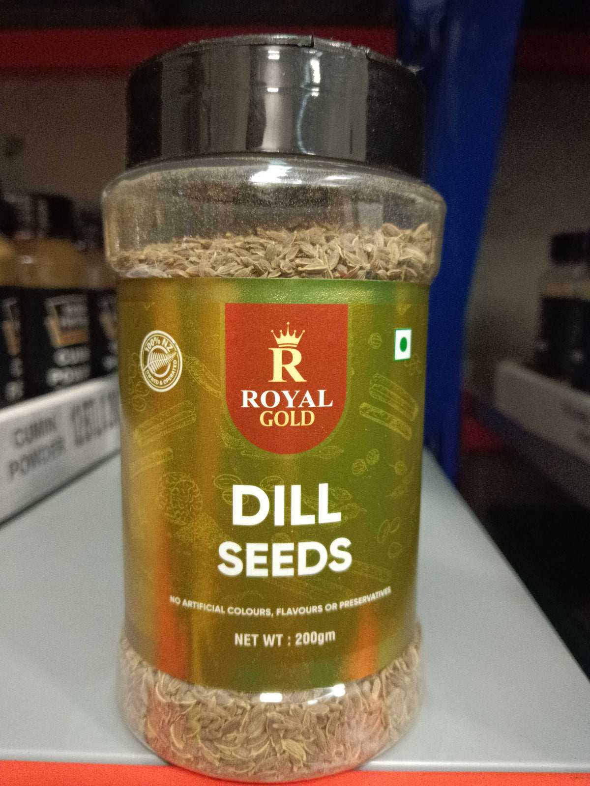Royal Gold Dill Seeds 200g Jar