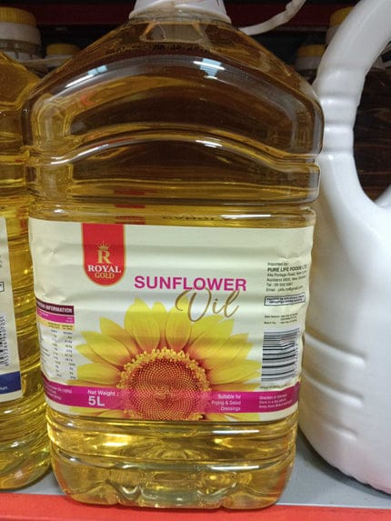 Royal Gold Sunflower Oil 5L