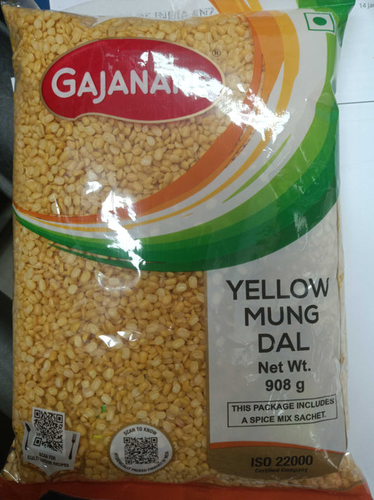 Yellow Moong Dal 908g (Gajanand)