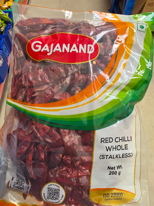 Red Chilli Whole 200g