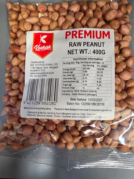 Kashish Raw Peanut 400g