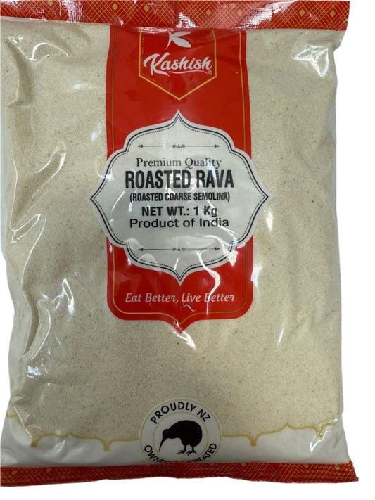 Roasted Rawa 1kg (Kashish) (Roasted Coarse Semolina)