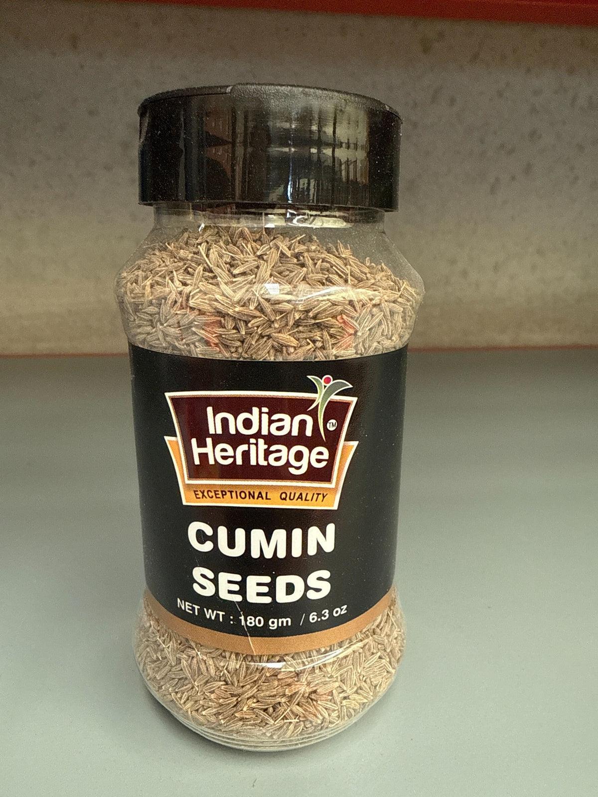 Jar Cummin Seeds 180g (Indian Heritage)