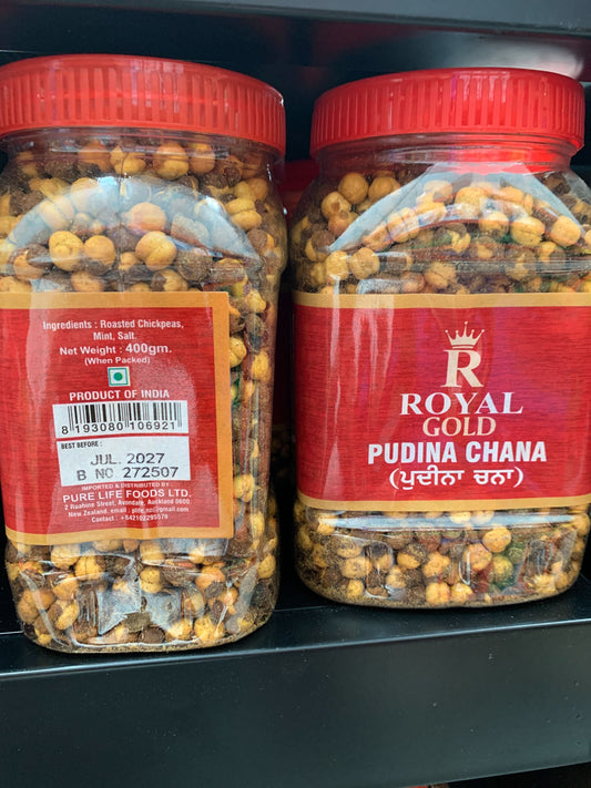 Pudina Chana 400g (Royal Gold)