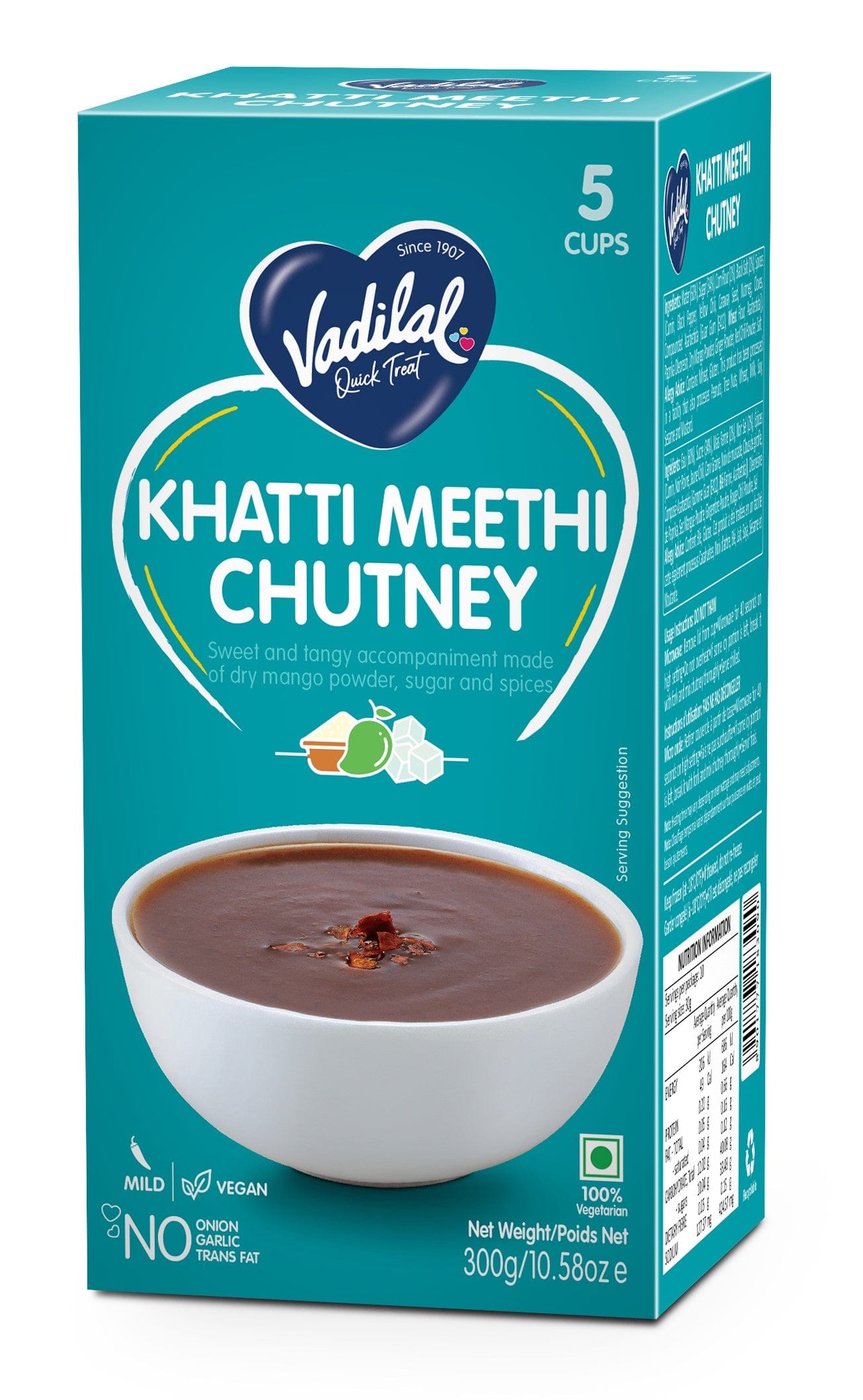 Vadilal Khatti Meethi Chutney 300g