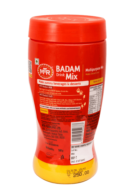 MTR Badam Drink Jar 500g