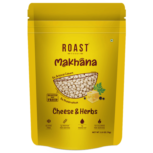 Roast Fox Nuts Cheesy Herbs 70g
