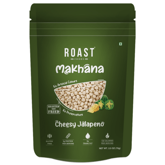 Roast Fox Nuts Cheesy Jalapeno 70g